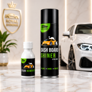 Royal Shining Car Care Kit Stain Remover 100ml + Dashboard Shiner 450ml
